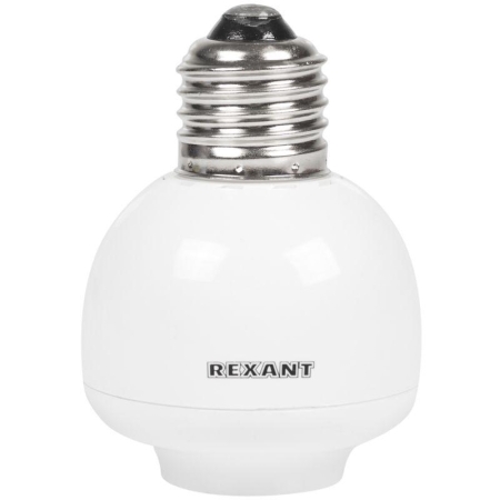 Цоколь для дистанционного управления освещением RX-15 умный с пультом Rexant 11-9033 Цоколь для дистанционного управления освещением RX-15 умный с пультом Rexant 11-9033