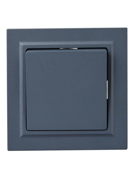 Выключатель 1-кл. СП BRITE ВСР10-1-0-БрМ 10А в сборе маренго IEK BR-V10-0-10-K35-F