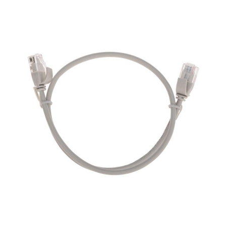Патч-корд U/UTP CAT 6A (10G) RJ45-RJ45 28AWG LSZH сер. 0.5м Rexant 02-0380-05 Патч-корд U/UTP CAT 6A (10G) RJ45-RJ45 28AWG LSZH сер. 0.5м Rexant 02-0380-05