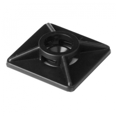 База монтажная самокл. 19х19 двойная (спец.состав) для хомутов шир. до 3.6мм черн. (уп.100шт) DKC 25469SR3MV База монтажная самокл. 19х19 двойная (спец.состав) для хомутов шир. до 3.6мм черн. (уп.100шт) DKC 25469SR3MV