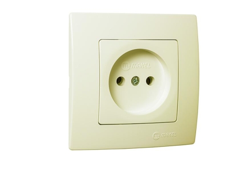 Розетка Lillium без заземл. Makel 32010022 Розетка Lillium без заземл. Makel 32010022