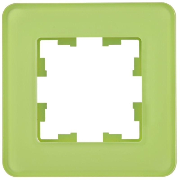 Рамка 1-м BRITE РУ-1-2-Бр стекло эко грин RE IEK BR-M12-G-41-K06 Рамка 1-м BRITE РУ-1-2-Бр стекло эко грин RE IEK BR-M12-G-41-K06