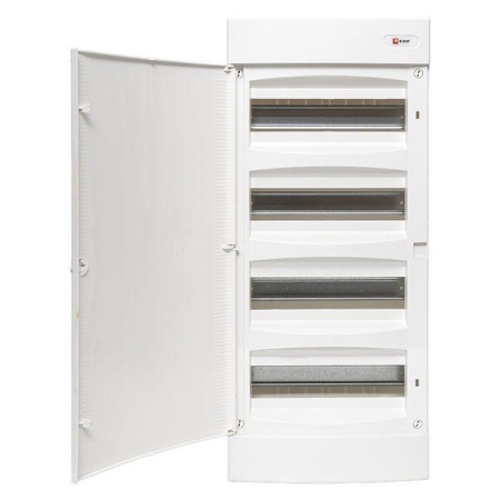 Щит распределительный навесной Unix 4х12мод. IP41 бел. дверь PROxima EKF ux-4x12-nw