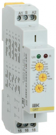 Реле времени многофункц. ORT 1 контакт 12-240В AC/DC IEK ORT-M1-ACDC12-240V Реле времени многофункц. ORT 1 контакт 12-240В AC/DC IEK ORT-M1-ACDC12-240V