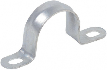 Скоба крепежная двухлапковая d38-40мм метал. IEK CMAT11-38-100 Скоба крепежная двухлапковая d38-40мм метал. IEK CMAT11-38-100