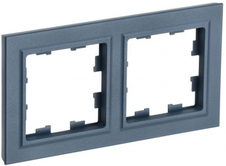 Рамка 2-м BRITE РУ-2-БрМ маренго IEK BR-M22-K35 Рамка 2-м BRITE РУ-2-БрМ маренго IEK BR-M22-K35