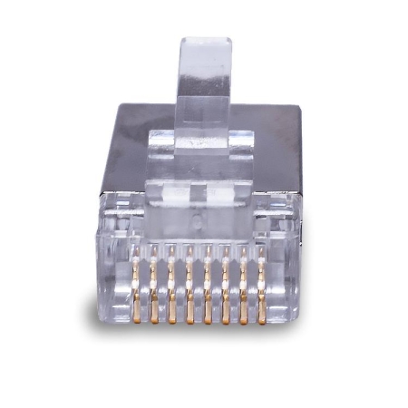 Коннектор 8P8C FTP 5e (RJ-45) 2pb (уп.100шт) SUPRLAN 10-0234 Коннектор 8P8C FTP 5e (RJ-45) 2pb (уп.100шт) SUPRLAN 10-0234