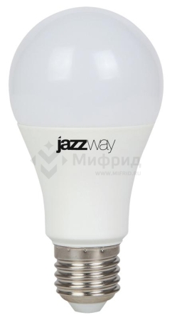 Лампа светодиодная PLED-LX 11Вт A60 грушевидная матовая 4000К нейтр. бел. E27 JazzWay 5025240