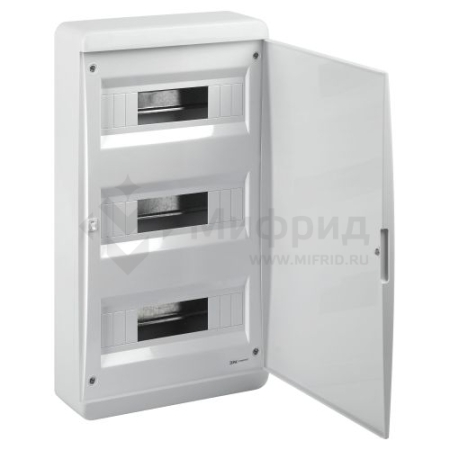 Корпус навесной COMFORT ЩРН-П-36 IP41 пластик. бел. bs36cww Эра Б0067257
