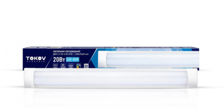 Светильник светодиодный ДБО-L1-20-6.5K-IP20 20Вт 6500К TOKOV ELECTRIC TOK-L1-20-6.5K-IP20 Светильник светодиодный ДБО-L1-20-6.5K-IP20 20Вт 6500К TOKOV ELECTRIC TOK-L1-20-6.5K-IP20