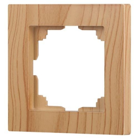 Рамка 1-м СП Accent 6-501-11 сосна Intro Б0063705