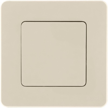 Выключатель кнопочный Inspiria 6А 250В без фиксации НО/НЗ механизм сл. кость Leg 673691