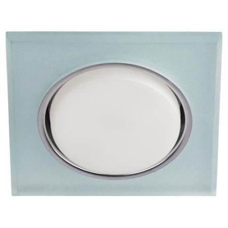 Светильник точечный DK LD50 FR GX53 встраив. со светодиод. подсветкой бел. матов. ЭРА Б0057470