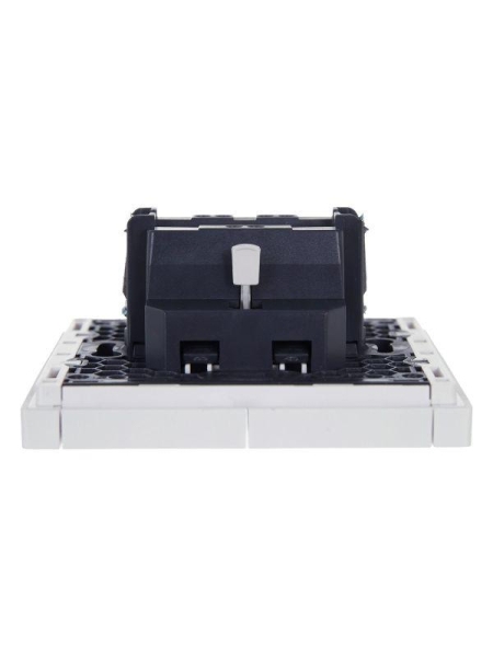 Выключатель 2-кл. СП FORTE&PIANO 10А FP205 бел. IEK FP-V20-0-10-1-K01