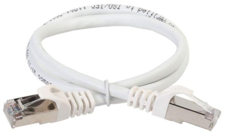 Патч-корд кат.6A S/FTP 0.5м standart 50мкд бел. ITK PC08-C6ASL-D05M-SC-HC Патч-корд кат.6A S/FTP 0.5м standart 50мкд бел. ITK PC08-C6ASL-D05M-SC-HC