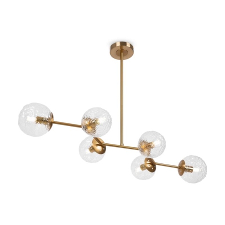 Светильник подвесной Fluff 6х40Вт E14 IP20 Freya FR5207PL-06BZ Светильник подвесной Fluff 6х40Вт E14 IP20 Freya FR5207PL-06BZ