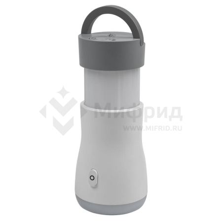 Фонарь светодиодный кемпинговый аккумуляторный Accu5-L1W/L10/L14-wh Li-ion 18650 1200мА.ч 3 источника света IP20 JazzWay 5048850