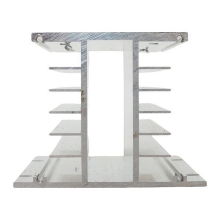 Радиатор для трехфазного твердотельного реле 60А EKF rad-rtp-3-60