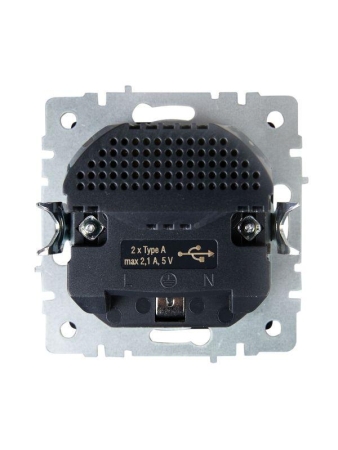 Розетка BRITE РЮш10-1-БрТБ 16А с USB A+A 2.1А с заземл. защ. шторки темн. механизм бронза IEK BR-R14-16-U21-D21-K45 Розетка BRITE РЮш10-1-БрТБ 16А с USB A+A 2.1А с заземл. защ. шторки темн. механизм бронза IEK BR-R14-16-U21-D21-K45
