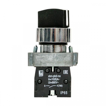 Переключатель BD33 3P короткая ручка 2NO IP65 PROxima EKF xb2-bd33-65 Переключатель BD33 3P короткая ручка 2NO IP65 PROxima EKF xb2-bd33-65