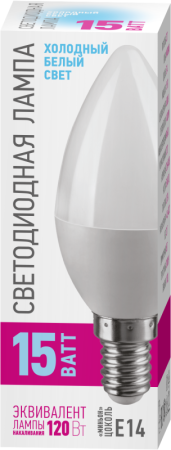 Лампа светодиодная 90 442 OLL-C37-15-230-6.5K-E14-PROMO ОНЛАЙТ 90442 Лампа светодиодная 90 442 OLL-C37-15-230-6.5K-E14-PROMO ОНЛАЙТ 90442