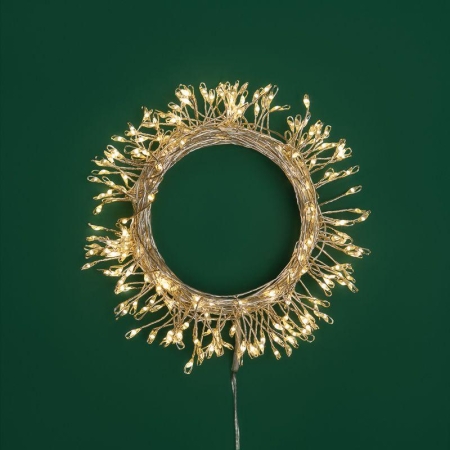 Гирлянда светодиодная "Роса "Фейерверк" 10м 250LED тепл. бел. 7.2Вт IP20 с контроллером на катушке Neon-Night 303-436 Гирлянда светодиодная "Роса "Фейерверк" 10м 250LED тепл. бел. 7.2Вт IP20 с контроллером на катушке Neon-Night 303-436