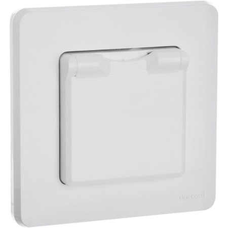 Розетка 1-м СП Inspiria 16А IP44 250В 2P+E защ. шторки с крышкой немецк. стандарт механизм бел. IEK 673740 Розетка 1-м СП Inspiria 16А IP44 250В 2P+E защ. шторки с крышкой немецк. стандарт механизм бел. IEK 673740