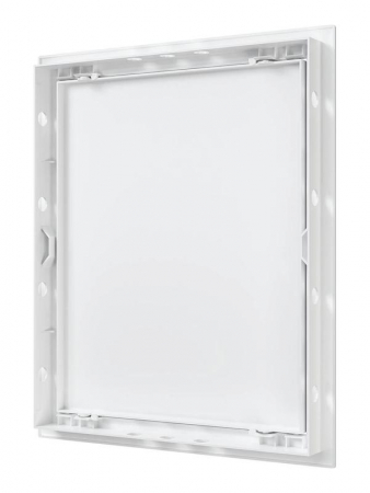Люк-дверца ревизионная с ручкой 268х318 АБС фланец 246х296 бел. ERA Л2530