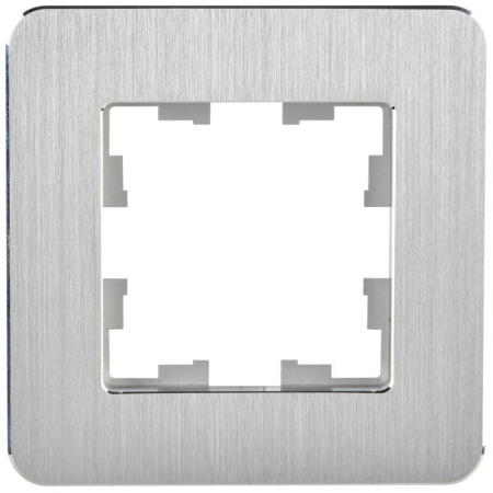 Рамка 1-м BRITE РУ-1-1-Бр метал. алюм. RE AL IEK BR-M12-M-21-K47 Рамка 1-м BRITE РУ-1-1-Бр метал. алюм. RE AL IEK BR-M12-M-21-K47