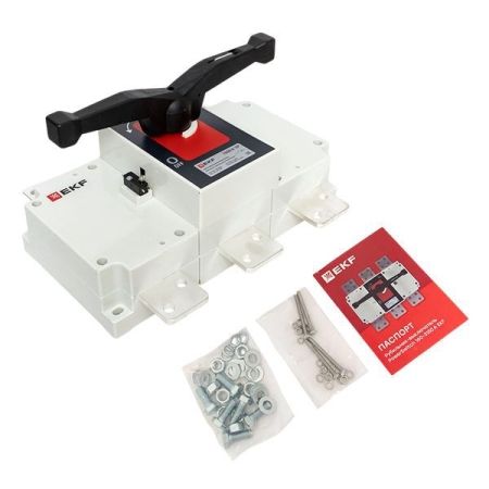 Рубильник-выключатель 3п 1000А с рукояткой управления для прямой установки PowerSwitch PROxima EKF psds-1000-3