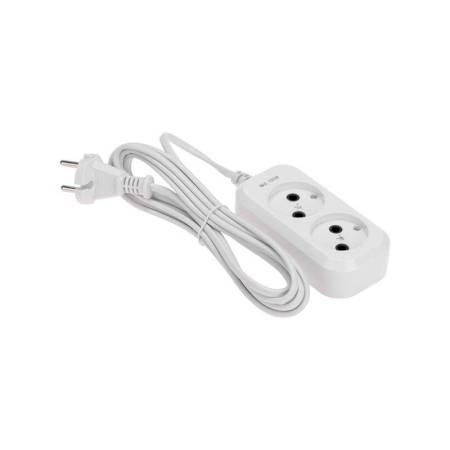 Удлинитель 2х3м без заземл. 2х0.75 бел. PROCONNECT 13-4201 Удлинитель 2х3м без заземл. 2х0.75 бел. PROCONNECT 13-4201