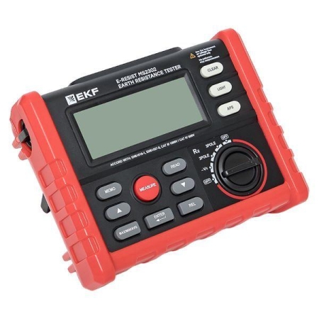 Измеритель сопротивления заземления цифровой E-Resist MS2302 Professional EKF ms2302 Измеритель сопротивления заземления цифровой E-Resist MS2302 Professional EKF ms2302