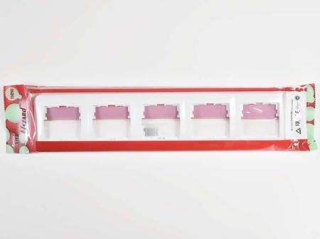 Рамка 5-м Karina Life горизонт. бел. LEZARD 708-0200-150 Рамка 5-м Karina Life горизонт. бел. LEZARD 708-0200-150