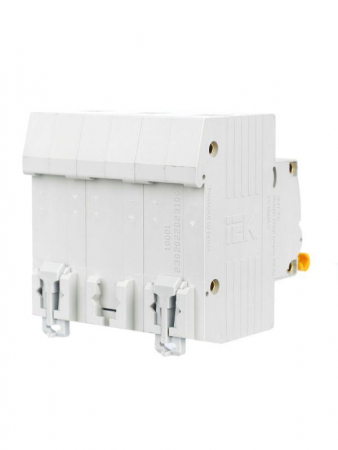 Выключатель автоматический модульный 3п C 100А 10кА ВА47-100 KARAT IEK MVA40-3-100-C Выключатель автоматический модульный 3п C 100А 10кА ВА47-100 KARAT IEK MVA40-3-100-C