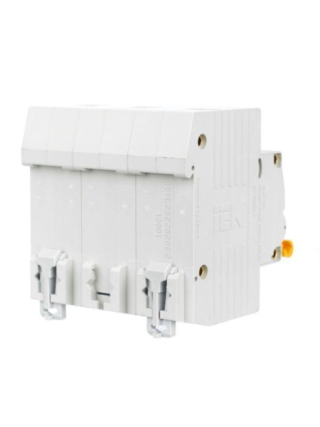 Выключатель автоматический модульный 3п C 100А 10кА ВА47-100 KARAT IEK MVA40-3-100-C Выключатель автоматический модульный 3п C 100А 10кА ВА47-100 KARAT IEK MVA40-3-100-C