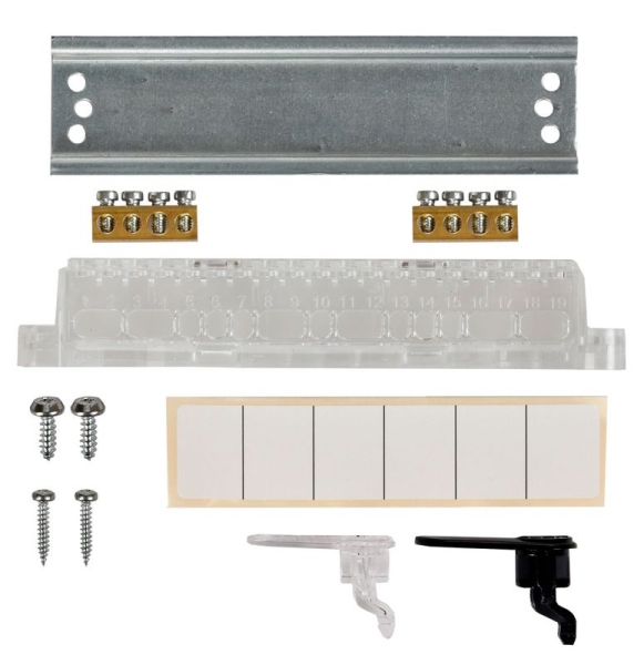 Корпус ЩРВ-П-6 UNION Compact IP41 черн. прозр. дверь пластик. IEK UIC-KP12-V-06-41-K01