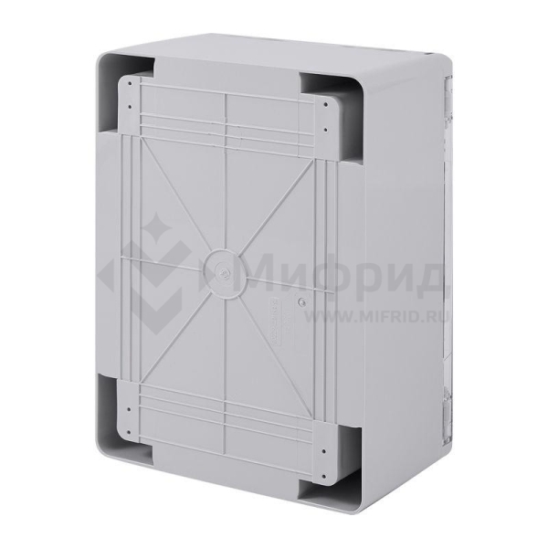 Корпус ЩМПп 350х250х150 УХЛ1 IP65 с прозр. дверцей и монтажн. панелью ABS пластик. Rexant 11-0411