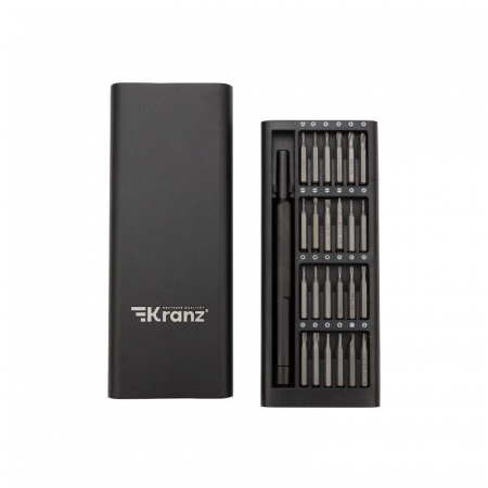 Набор отверток для точных работ RA-03 25 предметов Kranz KR-12-4753 Набор отверток для точных работ RA-03 25 предметов Kranz KR-12-4753