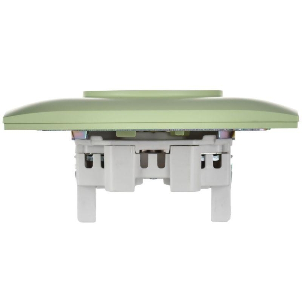 Розетка 2-м SKANDY 10А без заземл. без защ. шторок в сборе SK-R10G мятный IEK SK-R20-10-K06-F