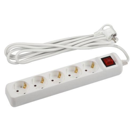 Удлинитель 5х5м с заземл. с выкл. ПВС 3х1.5 16А U-5es-5m-3x1.5 Эра Б0044045 Удлинитель 5х5м с заземл. с выкл. ПВС 3х1.5 16А U-5es-5m-3x1.5 Эра Б0044045