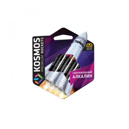 Элемент питания алкалиновый AA/LR6 Kosmos premium ROCKETS (блист.4шт) КОСМОС KOSLR6ROCKETS4BL Элемент питания алкалиновый AA/LR6 Kosmos premium ROCKETS (блист.4шт) КОСМОС KOSLR6ROCKETS4BL