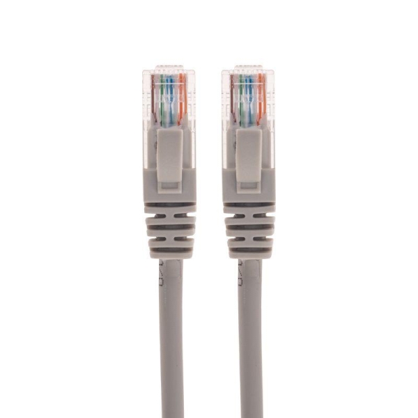 Патч-корд U/UTP CAT 5e RJ45-RJ45 26AWG LSZH сер. 0.5м Rexant 02-0100-05 Патч-корд U/UTP CAT 5e RJ45-RJ45 26AWG LSZH сер. 0.5м Rexant 02-0100-05