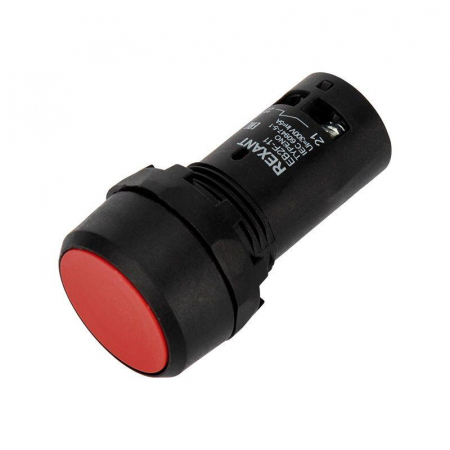 Кнопка EB22 возвратная красн. NO+NC 230 В Rexant 36-5530 Кнопка EB22 возвратная красн. NO+NC 230 В Rexant 36-5530