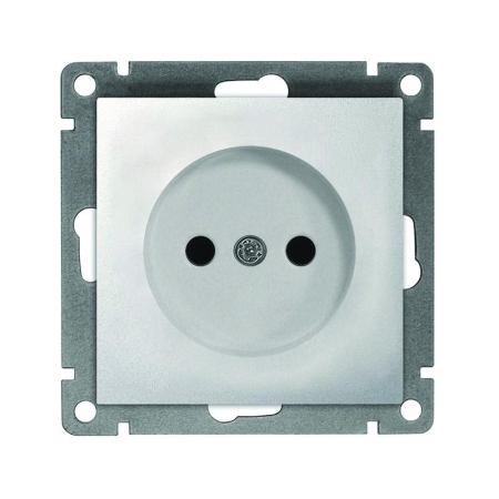 Розетка 1-м СП Афина 16А IP20 без заземл. механизм серебр. Universal A0022-S Розетка 1-м СП Афина 16А IP20 без заземл. механизм серебр. Universal A0022-S