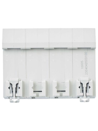 Выключатель автоматический модульный 4п C 100А 10кА ВА47-100 KARAT IEK MVA40-4-100-C Выключатель автоматический модульный 4п C 100А 10кА ВА47-100 KARAT IEK MVA40-4-100-C