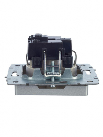 Розетка BRITE РС11-1-0-БрА 16А с заземл. без защ. шторки механизм алюм. IEK BR-R11-16-K47 Розетка BRITE РС11-1-0-БрА 16А с заземл. без защ. шторки механизм алюм. IEK BR-R11-16-K47