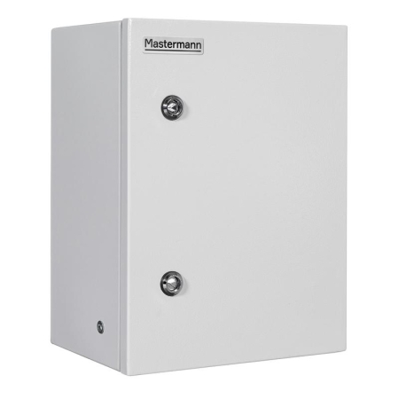 Шкаф монтажный 300x400x150мм IP66 12У Mastermann 00-01020310 Шкаф монтажный 300x400x150мм IP66 12У Mastermann 00-01020310