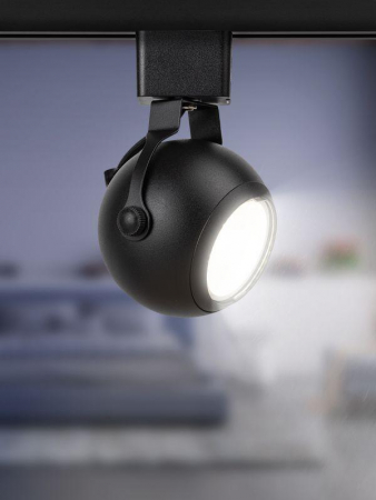 Светильник трековый TR35-GU10 80х130 8647 MR16 GU10 1ф BK черн. Эра Б0053296 Светильник трековый TR35-GU10 80х130 8647 MR16 GU10 1ф BK черн. Эра Б0053296