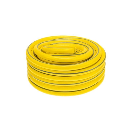 Шланг поливочный ПВХ 3-х слойный армированный 3/4дюйм 25м Профи Плюс ЧЕТЫРЕ СЕЗОНА 62-0229-1