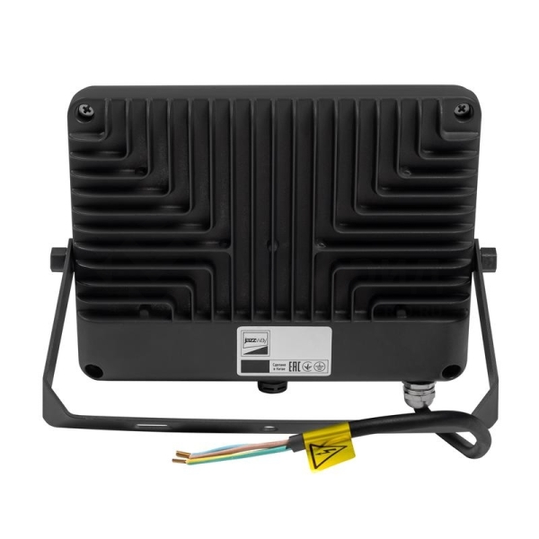 Прожектор светодиодный PFL-S2 50Вт 6500К IP65 220–240В ДО с клапаном закален. матов. стекло сер. JazzWay 2853301D